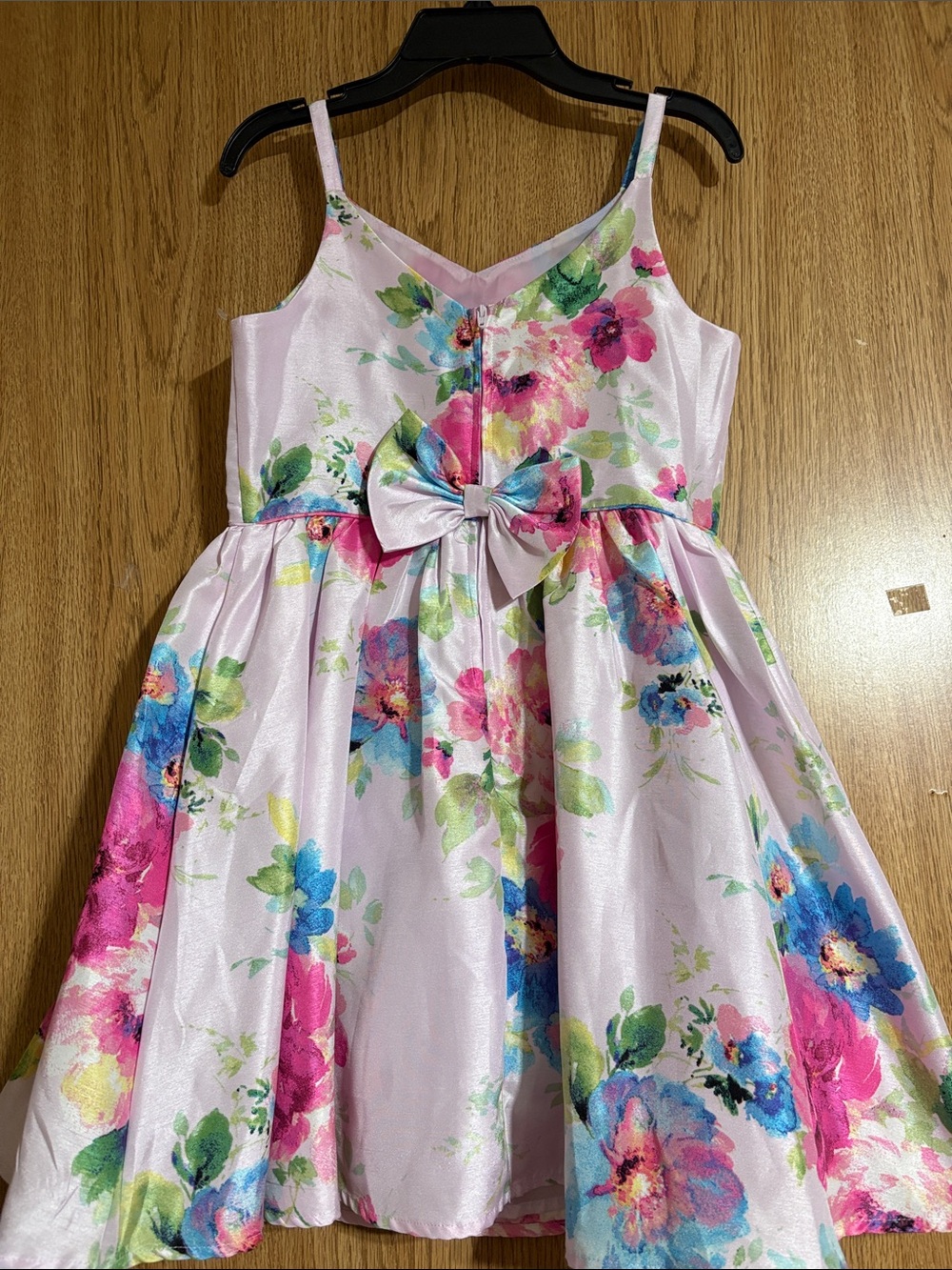 Zhenzi Pink Floral Sleeveless Party Dress - Picture 5 of 8